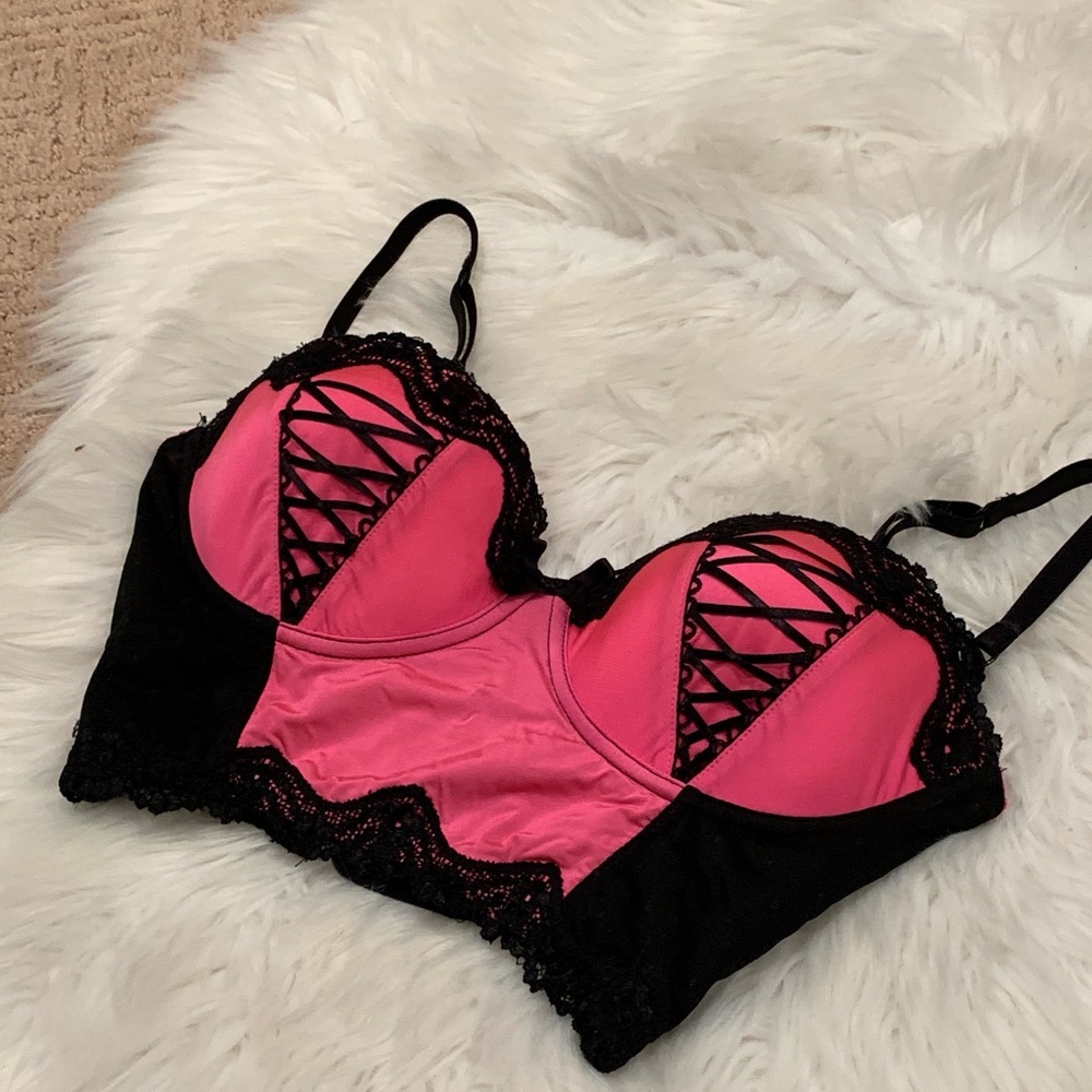 🎀Hot Pink Corset Bra🎀